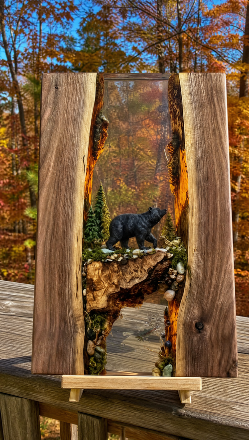 bear cutting board